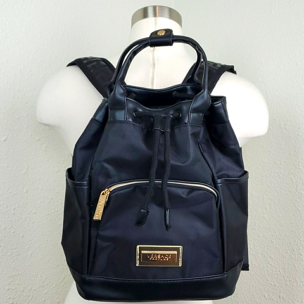 Versace perfumes small backpack - like new